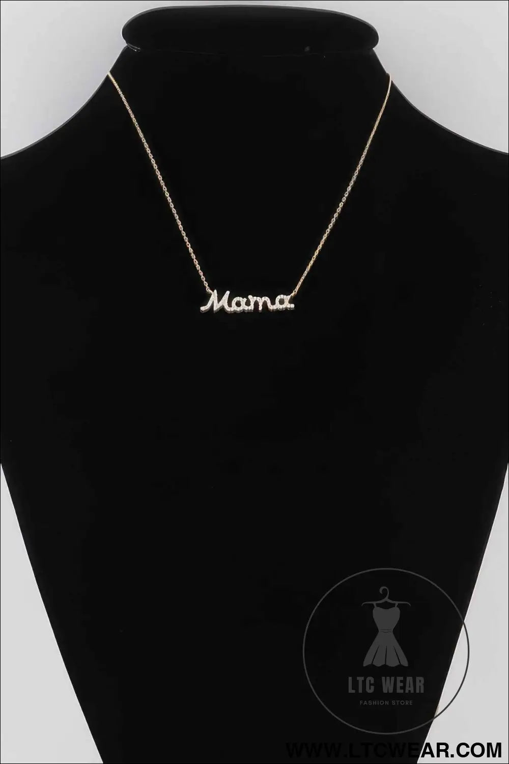 Jeweled Mama Necklace