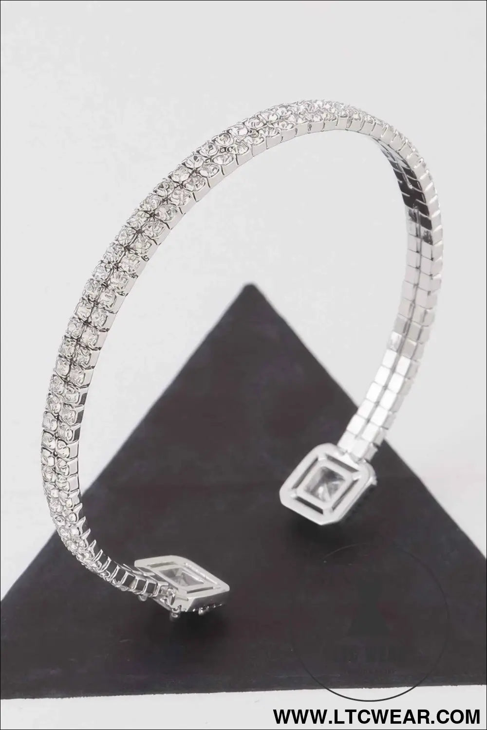 Jeweled Open Cuff Bracelet