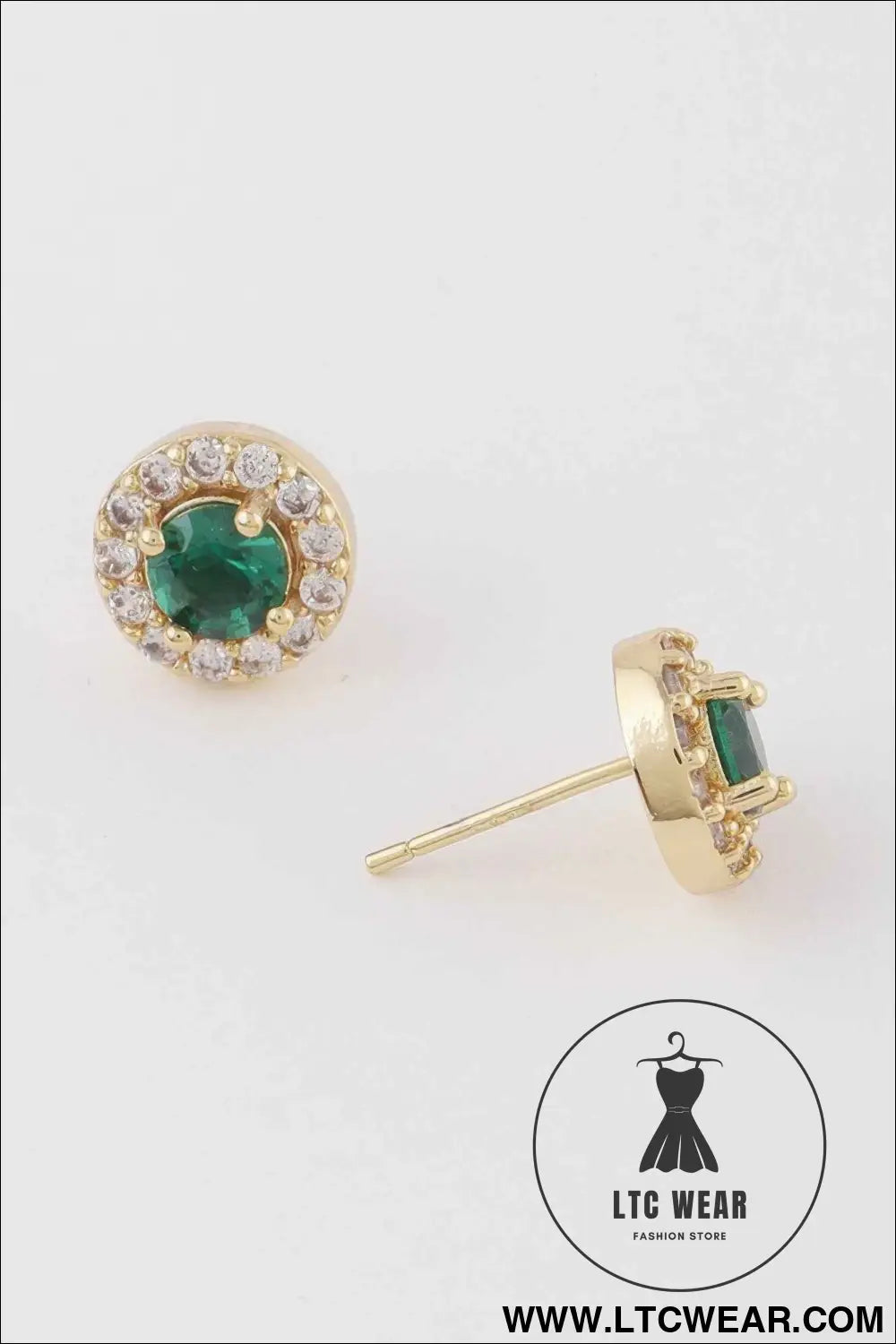 Jeweled Stud Earrings