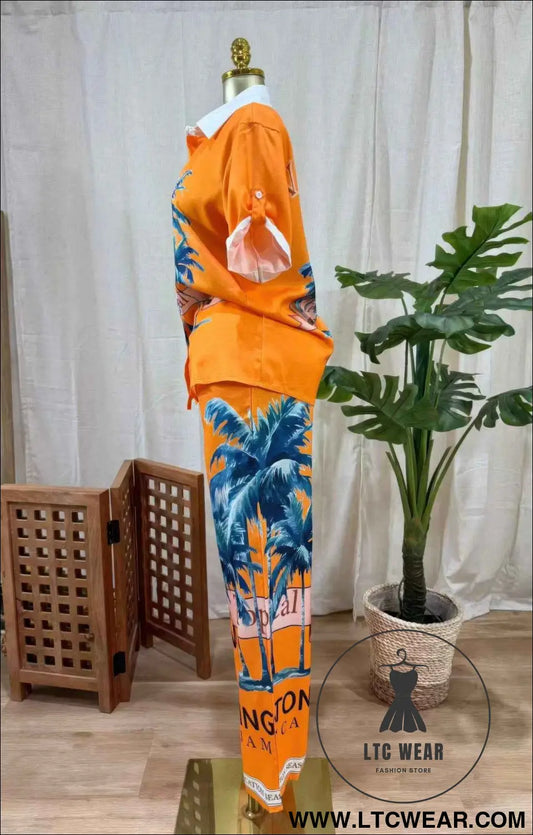 Kingston Palms Two-piece Set