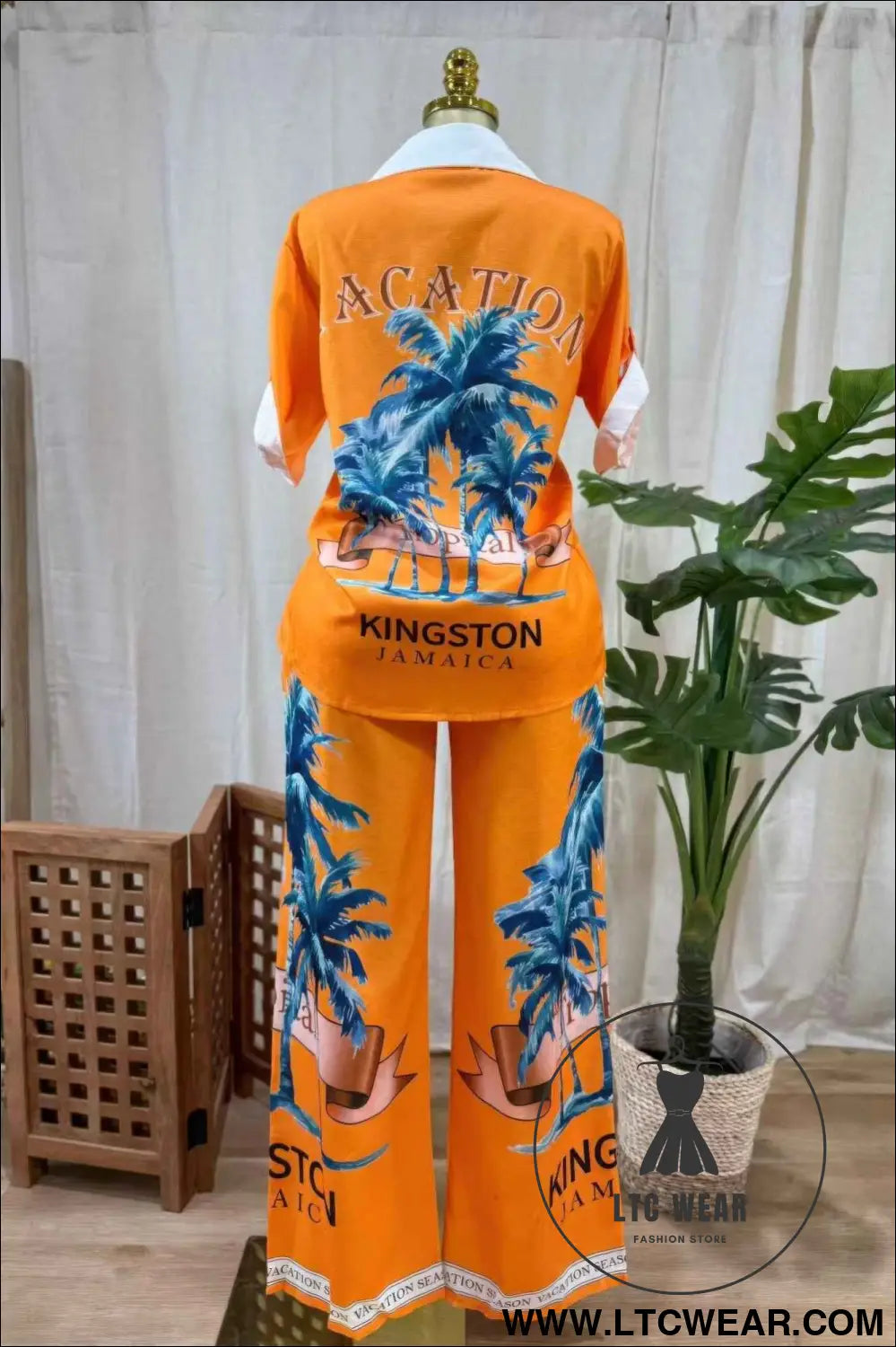 Kingston Palms Two-piece Set