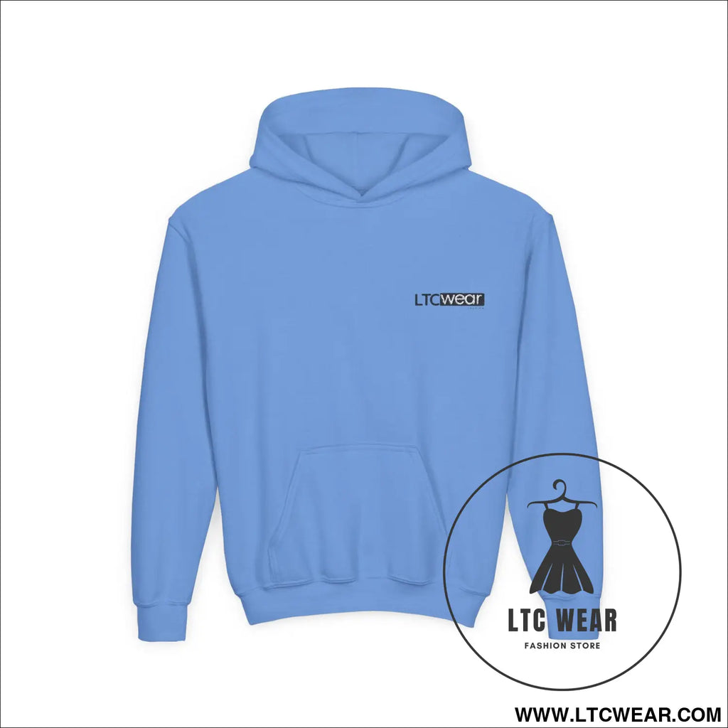 L.t.c wear youth hoodie - carolina blue / xs - kids clothes