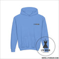 L.t.c wear youth hoodie - carolina blue / xs - kids clothes