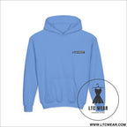 L.t.c wear youth hoodie - carolina blue / xs - kids clothes