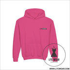 L.t.c wear youth hoodie - heliconia / xs - kids clothes