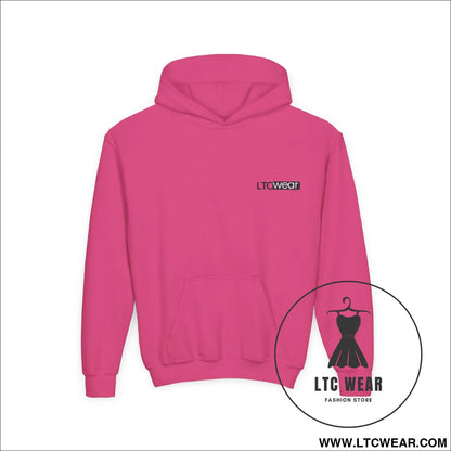 L.t.c wear youth hoodie - heliconia / xs - kids clothes