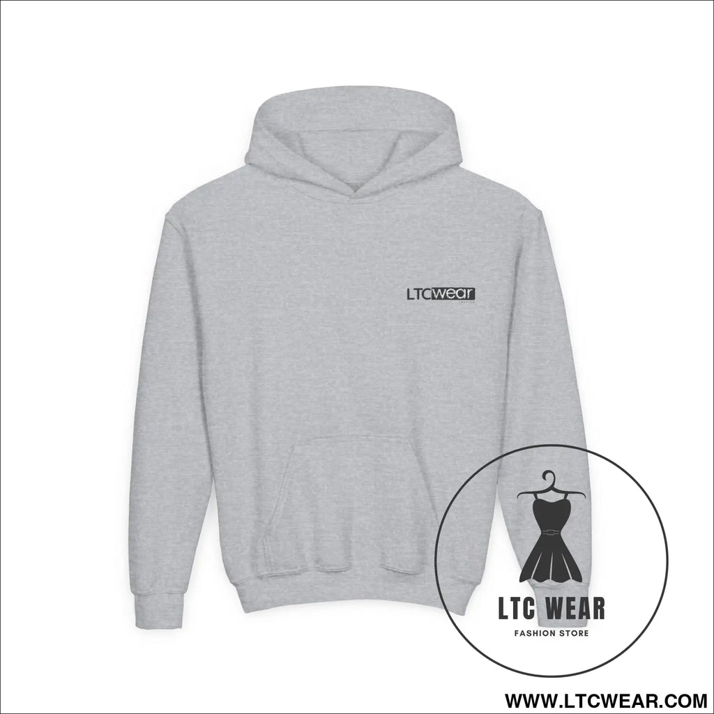 L.t.c wear youth hoodie - sport grey / xs - kids clothes