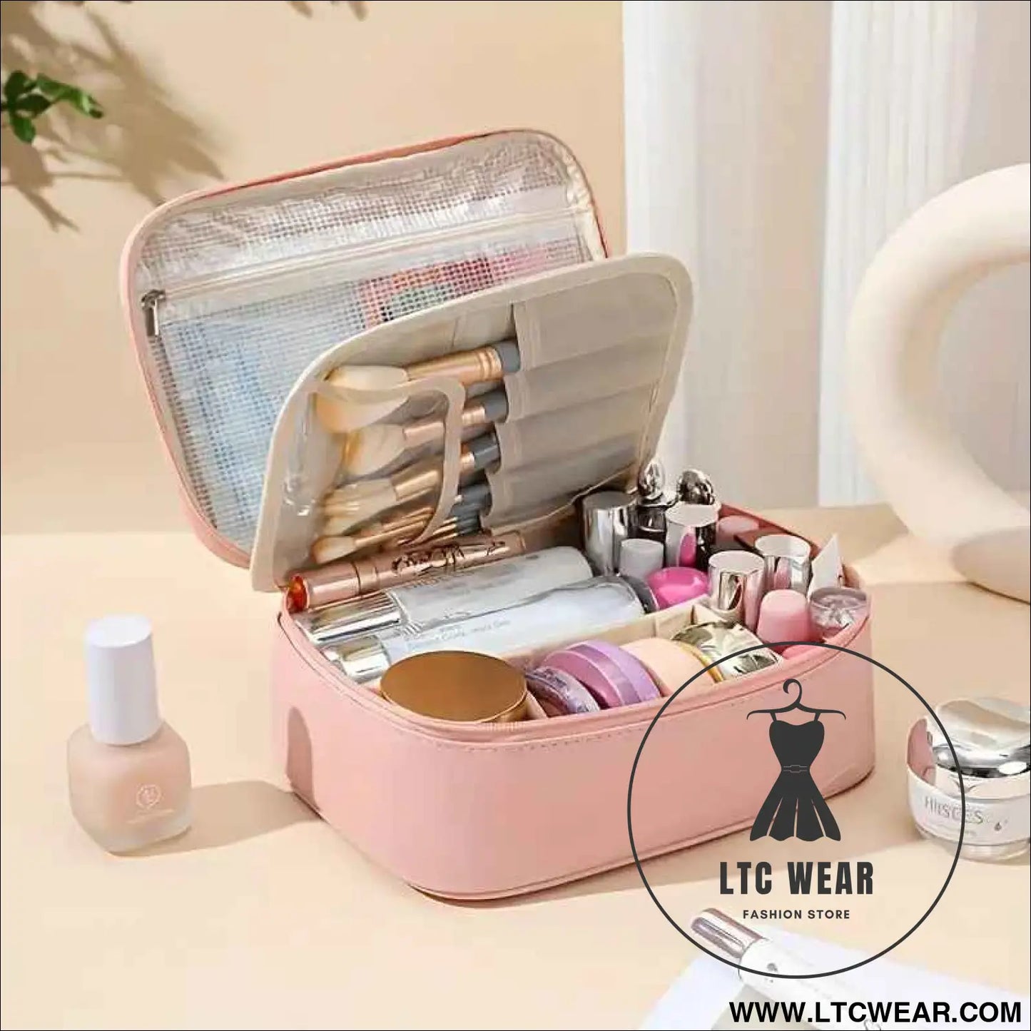 Large Capacity Travel Pouch Multilayer Universal Detachable Storage