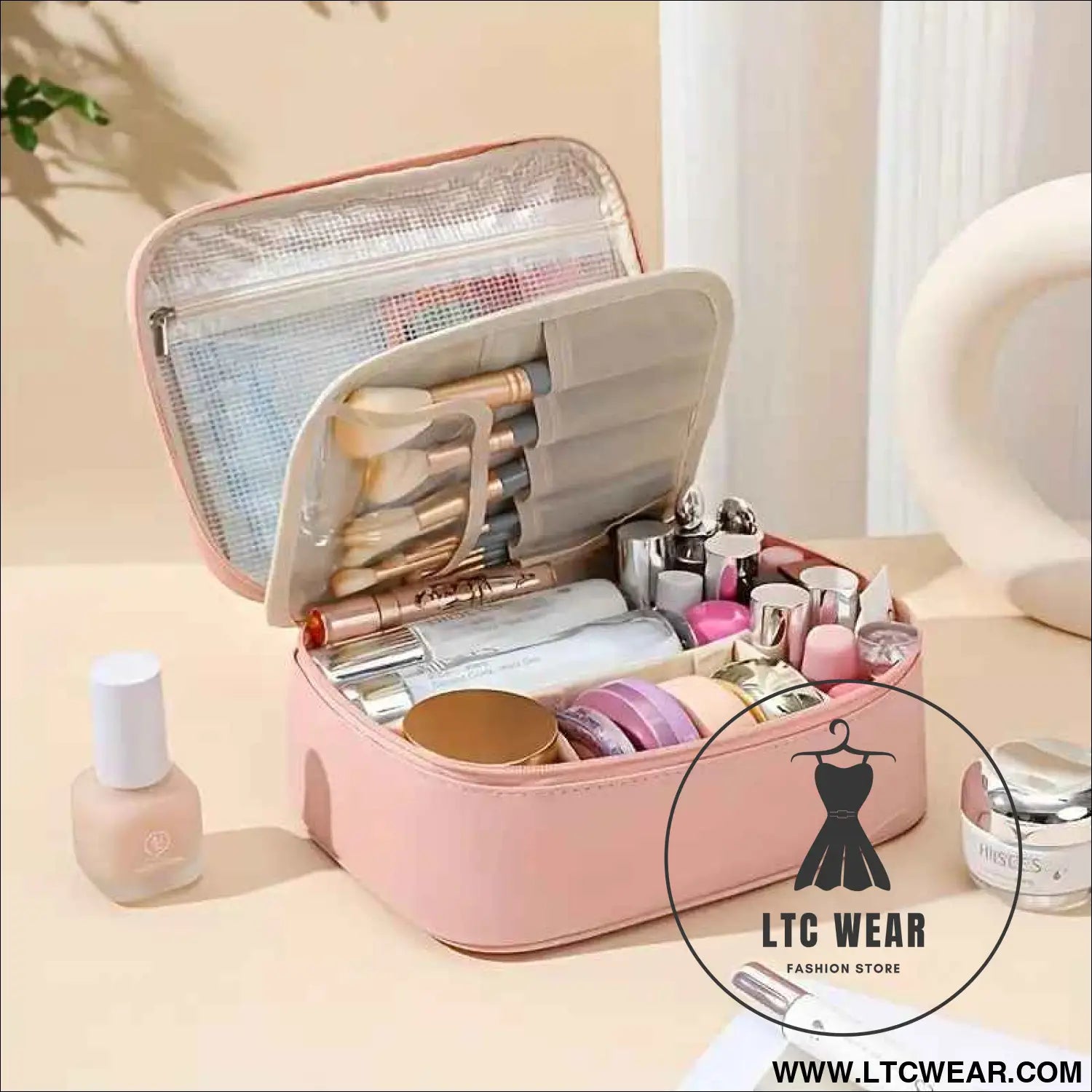 Large Capacity Travel Pouch Multilayer Universal Detachable Storage