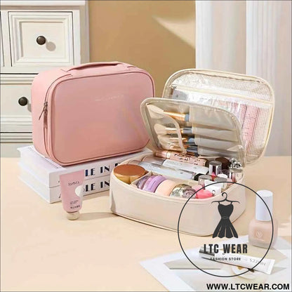 Large Capacity Travel Pouch Multilayer Universal Detachable Storage