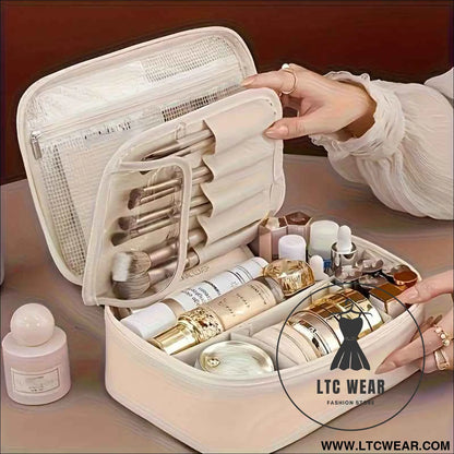 Large Capacity Travel Pouch Multilayer Universal Detachable Storage