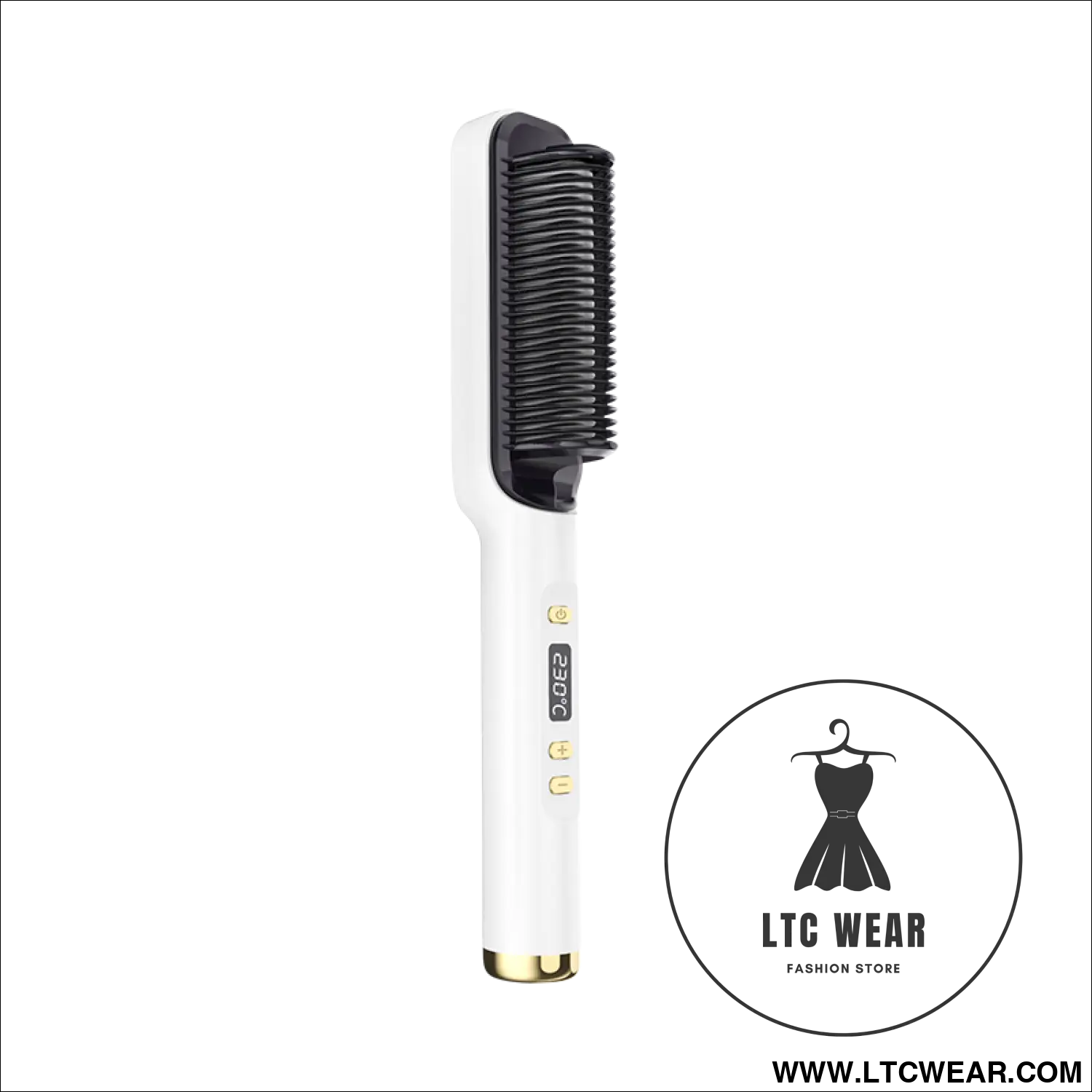 Lazy luxe: dual-purpose electric hair straightener