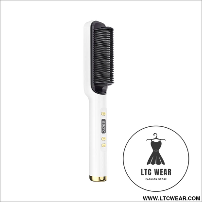 Lazy luxe: dual-purpose electric hair straightener
