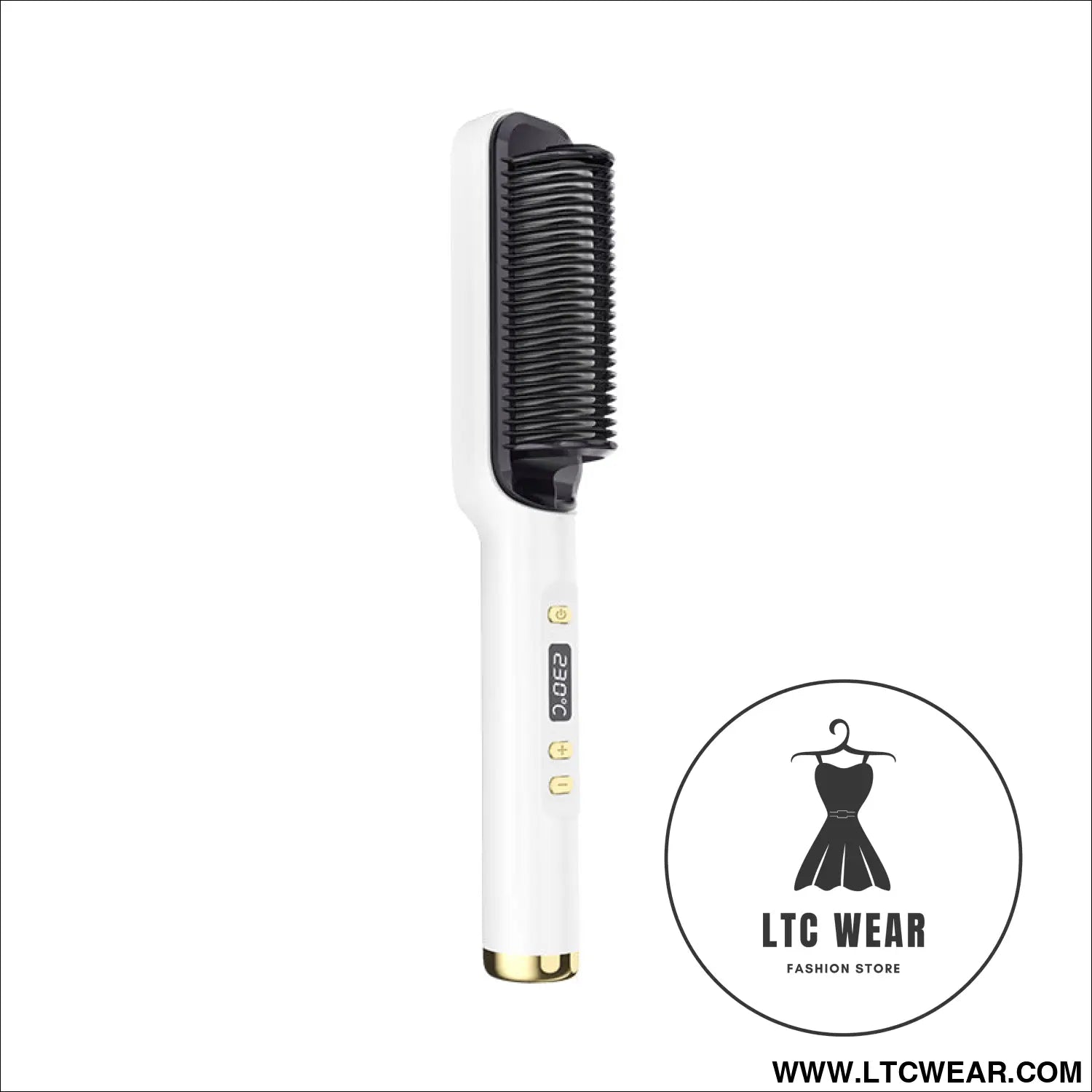 Lazy luxe: dual-purpose electric hair straightener