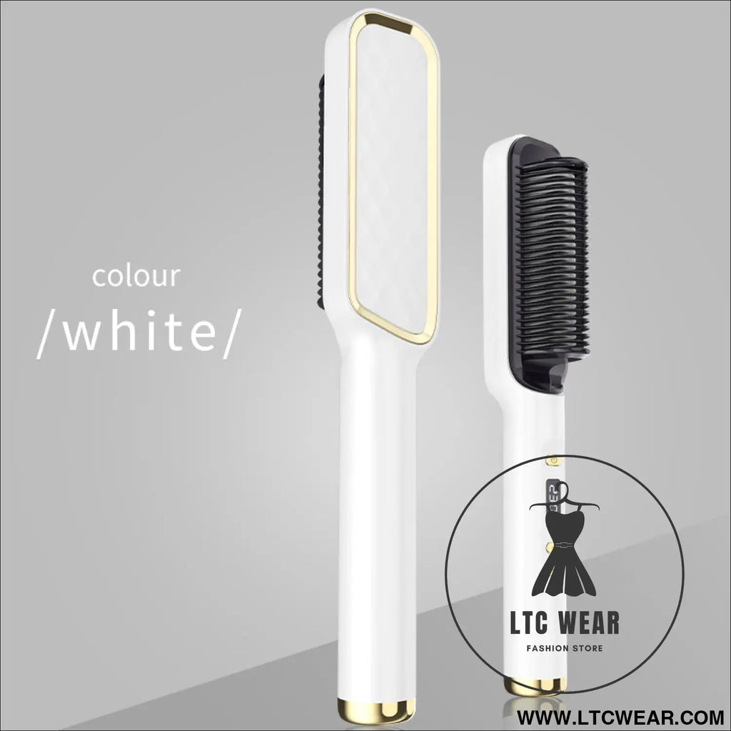Lazy luxe: dual-purpose electric hair straightener