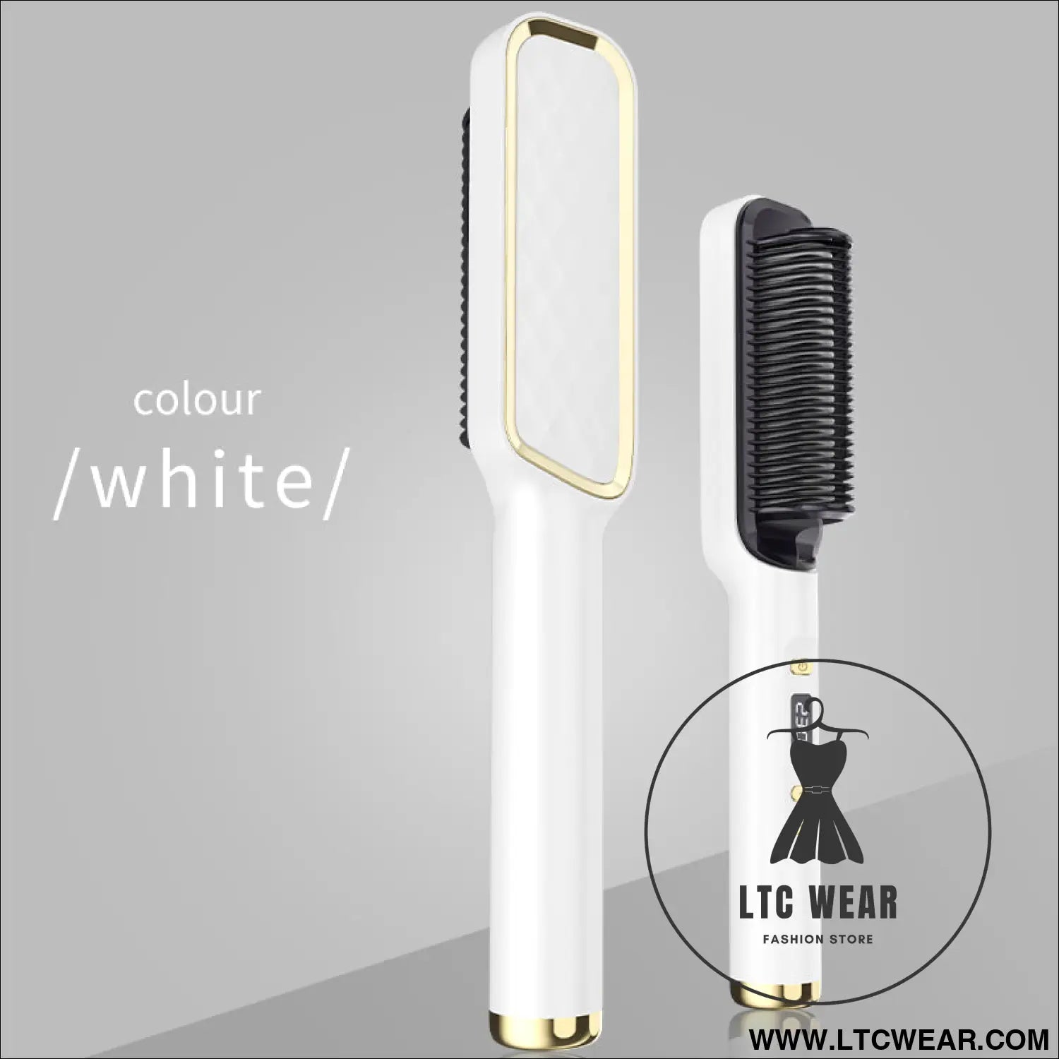Lazy luxe: dual-purpose electric hair straightener