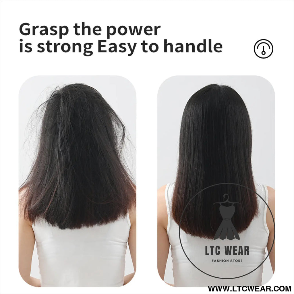 Lazy luxe: dual-purpose electric hair straightener