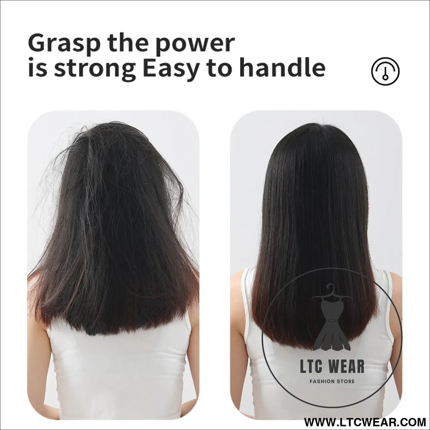 Lazy luxe: dual-purpose electric hair straightener
