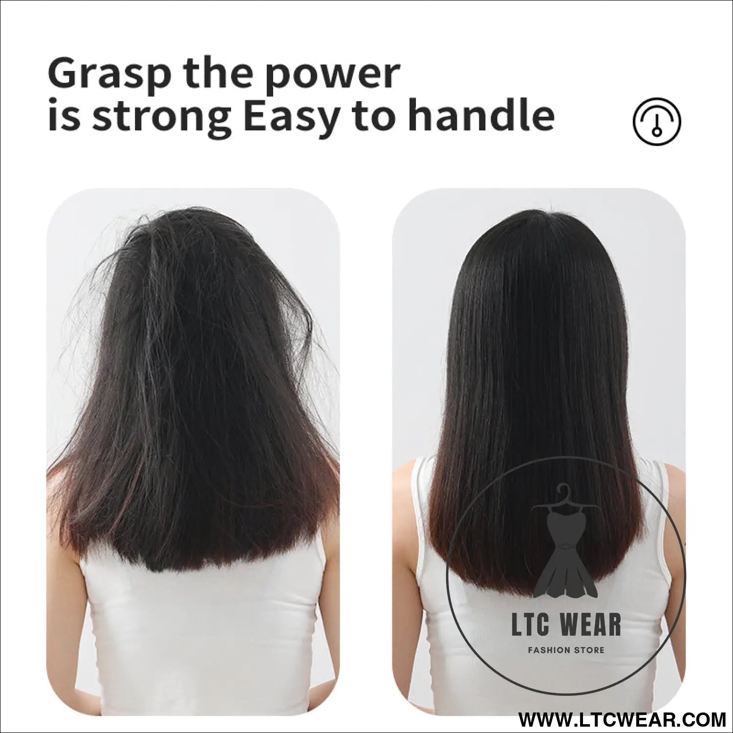 Lazy luxe: dual-purpose electric hair straightener