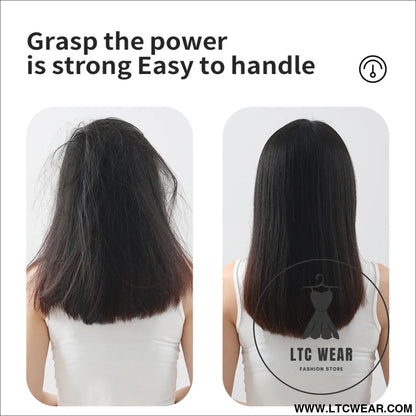 Lazy luxe: dual-purpose electric hair straightener