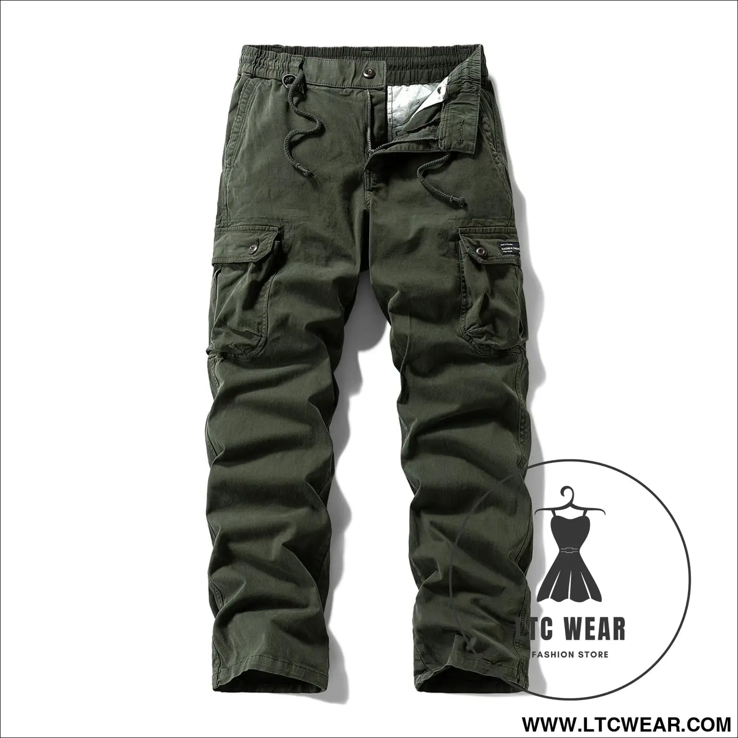 Leg Pants for Men Outdoor Loose Fit Hiking Tactical Trousers - L.T.C Wear Online Fashion Store