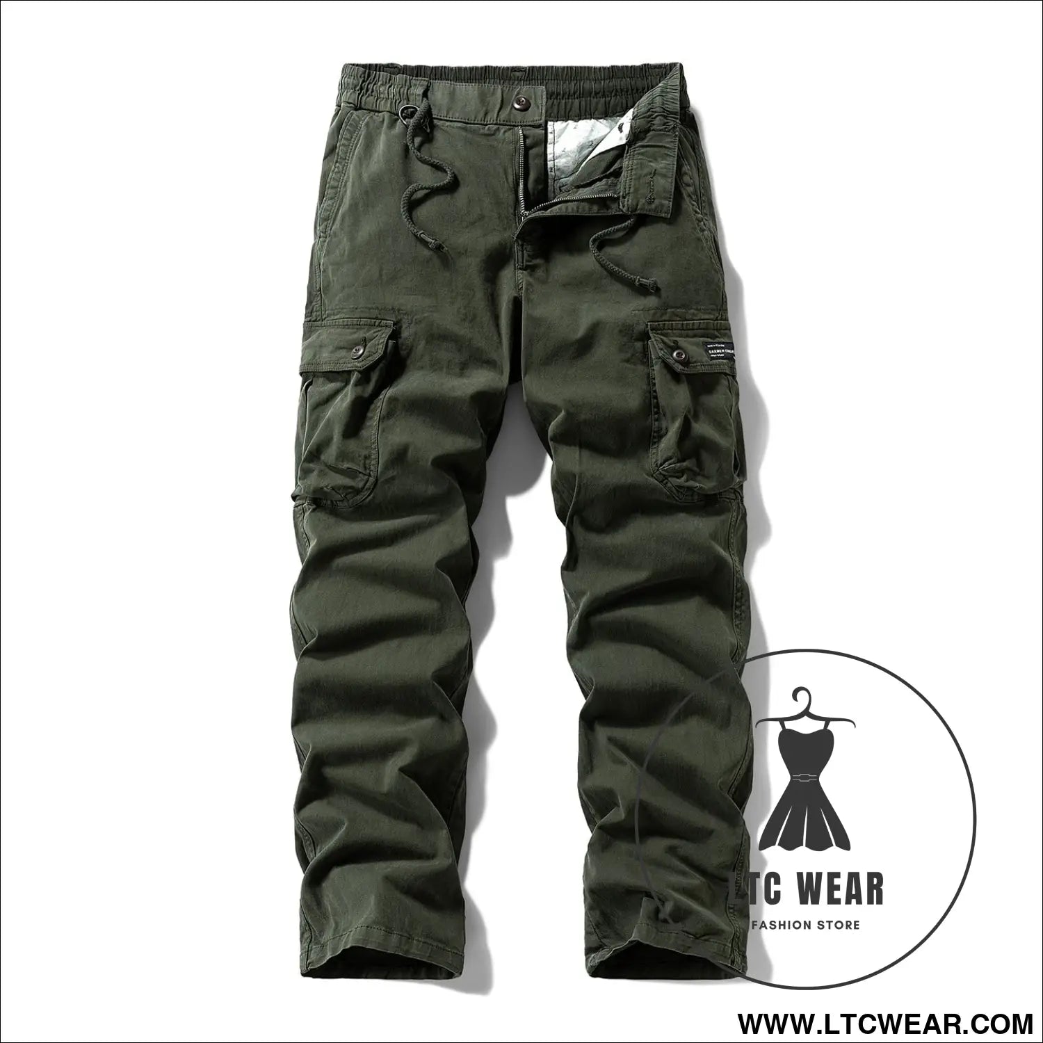 Leg Pants for Men Outdoor Loose Fit Hiking Tactical Trousers - L.T.C Wear Online Fashion Store
