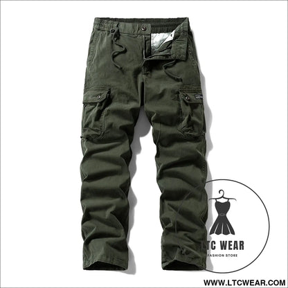 Leg Pants for Men Outdoor Loose Fit Hiking Tactical Trousers - L.T.C Wear Online Fashion Store