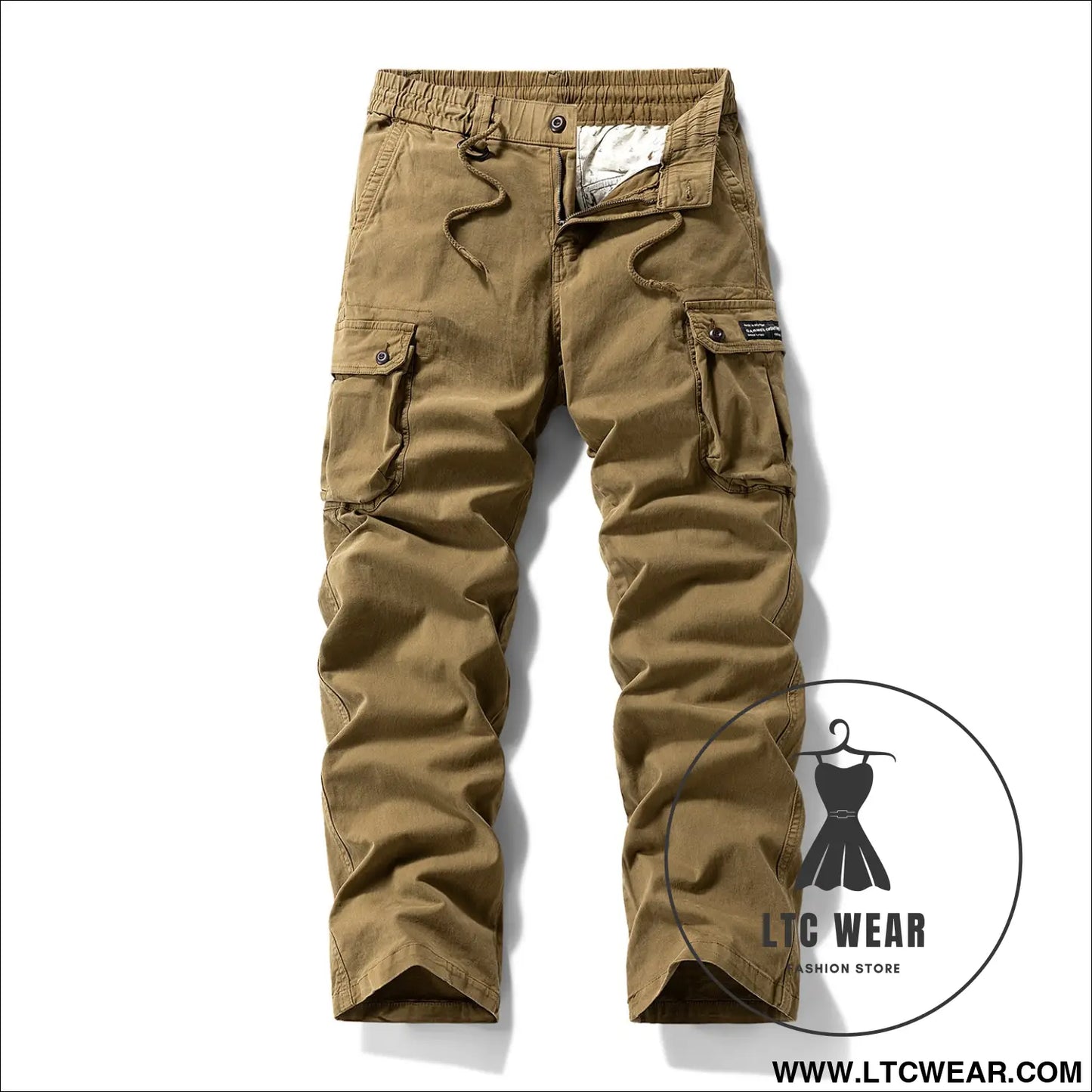 Leg Pants for Men Outdoor Loose Fit Hiking Tactical Trousers - L.T.C Wear Online Fashion Store