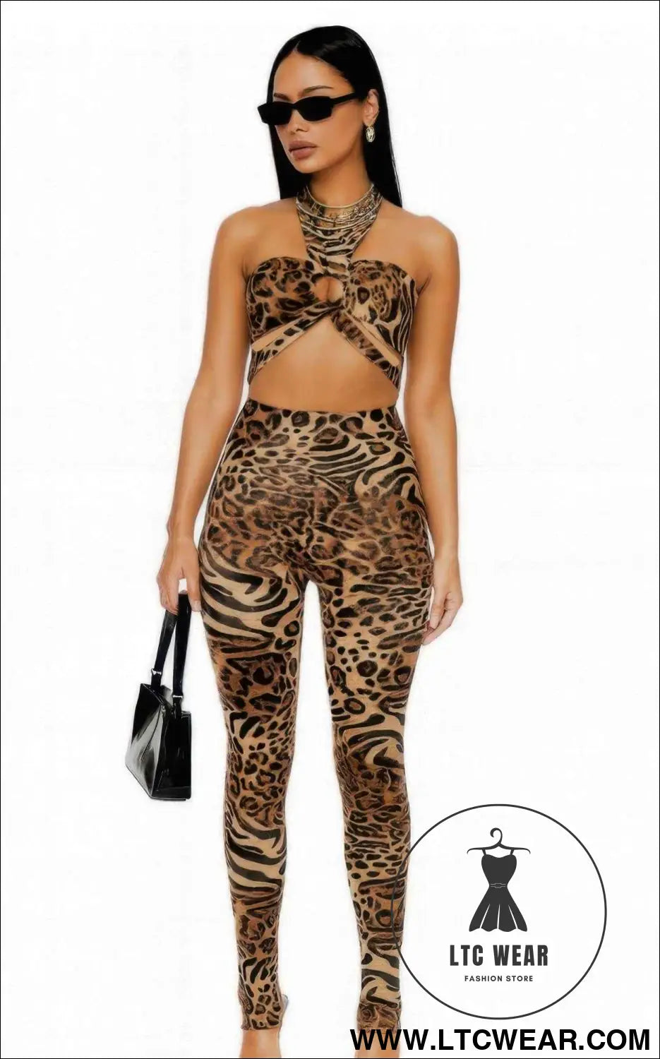 Leopard Cheetah Intertwined Set