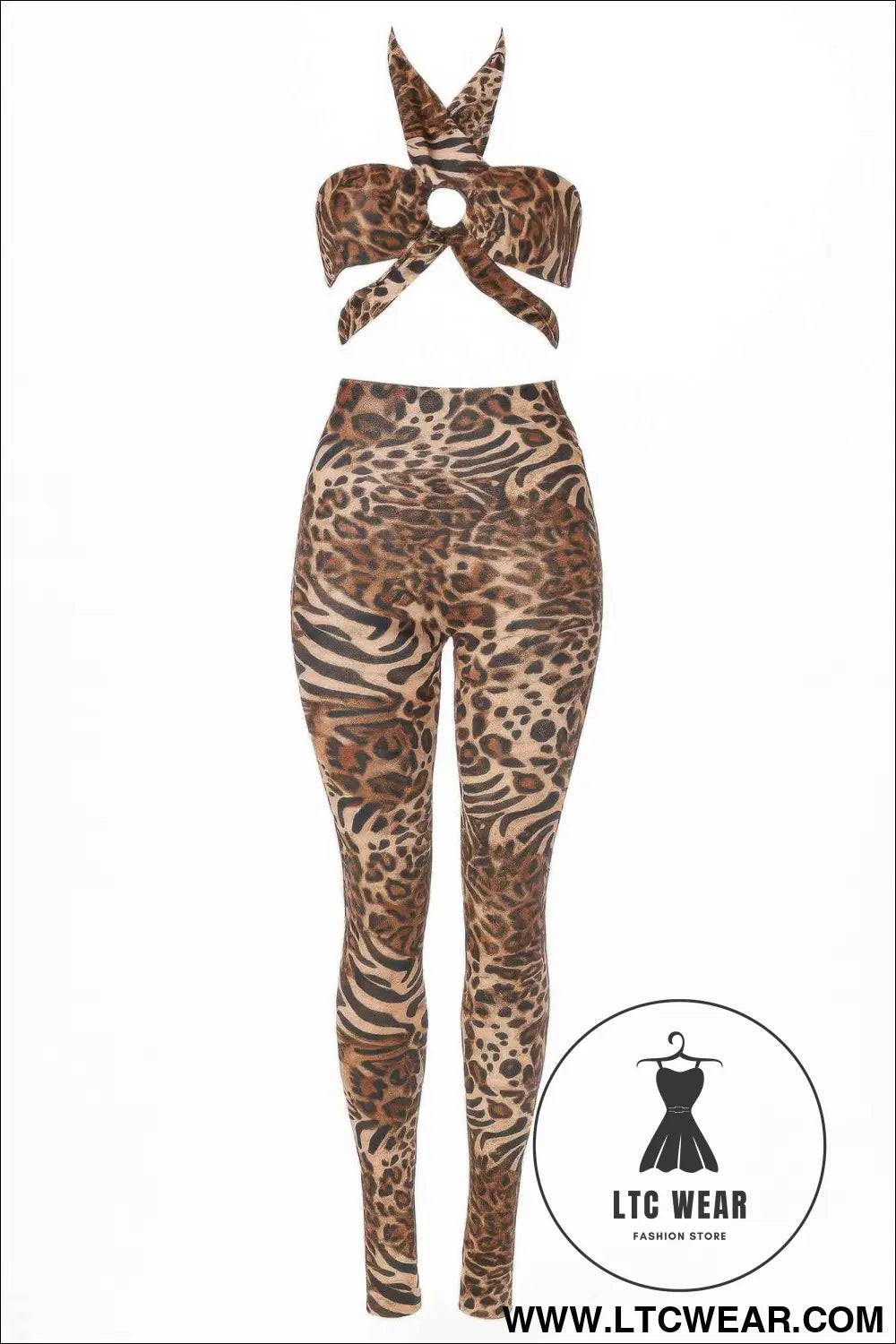 Leopard Cheetah Intertwined Set