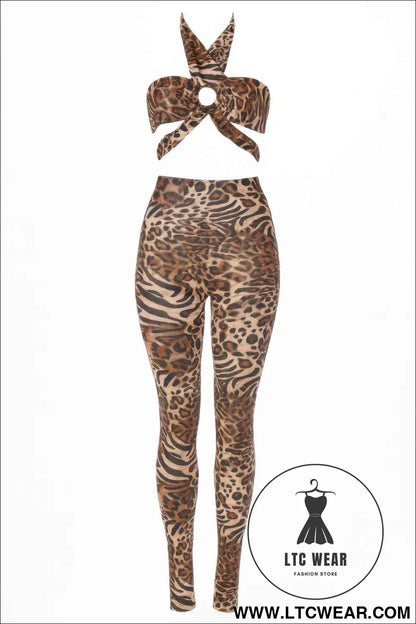Leopard Cheetah Intertwined Set