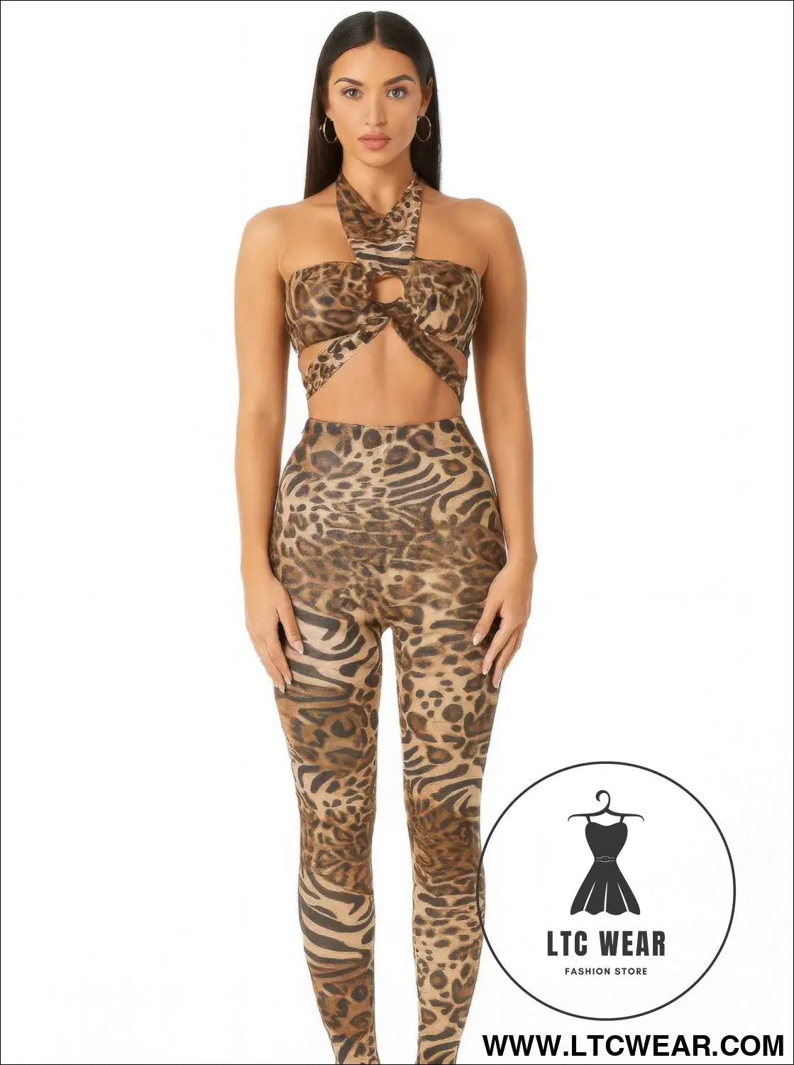 Leopard Cheetah Intertwined Set