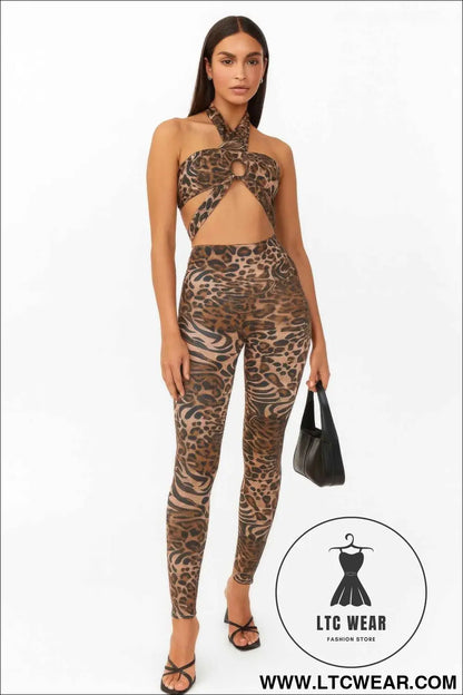 Leopard Cheetah Intertwined Set