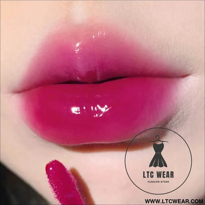 Light Glass-Like Lip Lacquer - Smudge-Proof & Skin-Brightening - L.T.C Wear Online Fashion Store