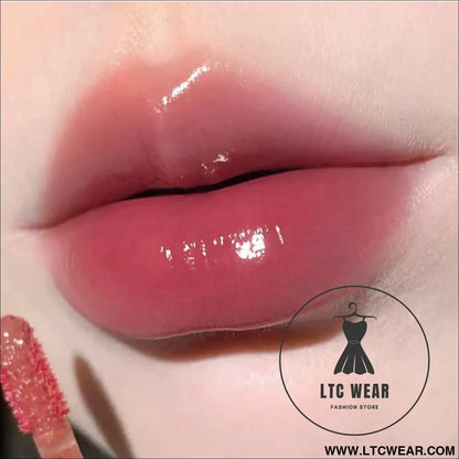 Light Glass-Like Lip Lacquer - Smudge-Proof & Skin-Brightening - L.T.C Wear Online Fashion Store