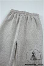 Light grey multi pockets lace up high waist wide leg workout pants - yoga pants