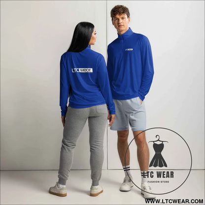 Lightweight quarter-zip pullover