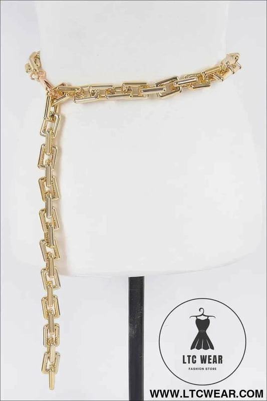 Link Chain Belt - Stylish Accessory for Effortless Fashion