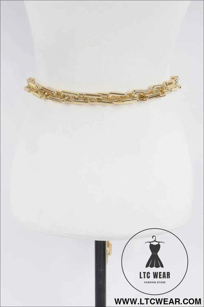Link Chain Belt - Stylish Accessory for Effortless Fashion