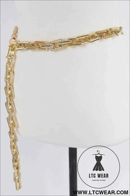Link Chain Belt - Stylish Accessory for Effortless Fashion