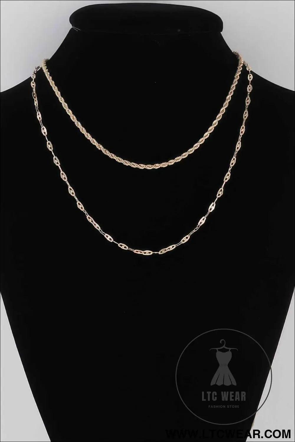 Link N Rope Chain Necklace