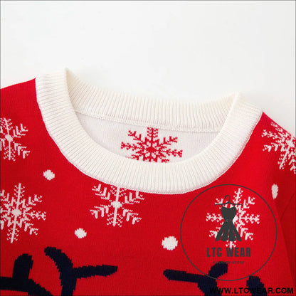 Little deer christmas sweater baby undercover knitted sweater