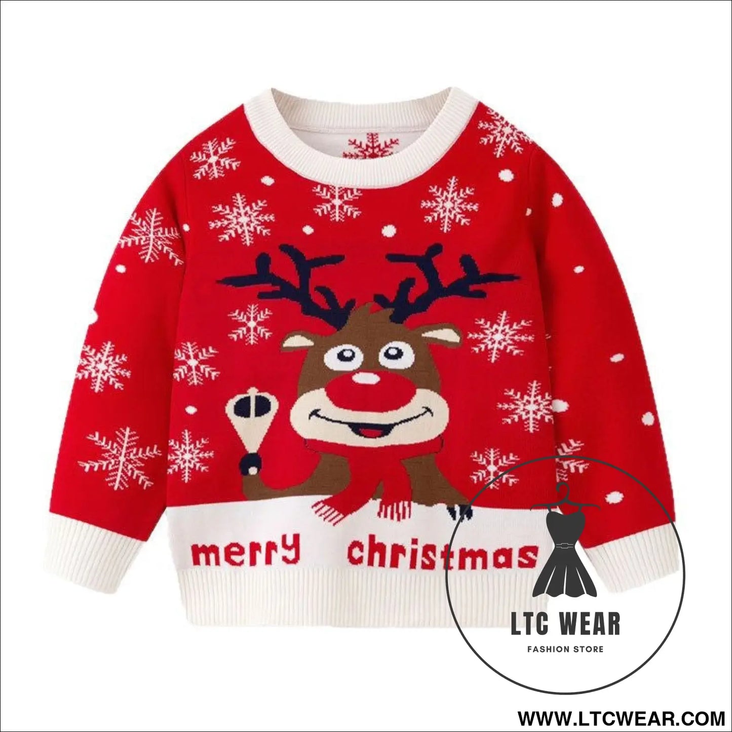 Little deer christmas sweater baby undercover knitted sweater