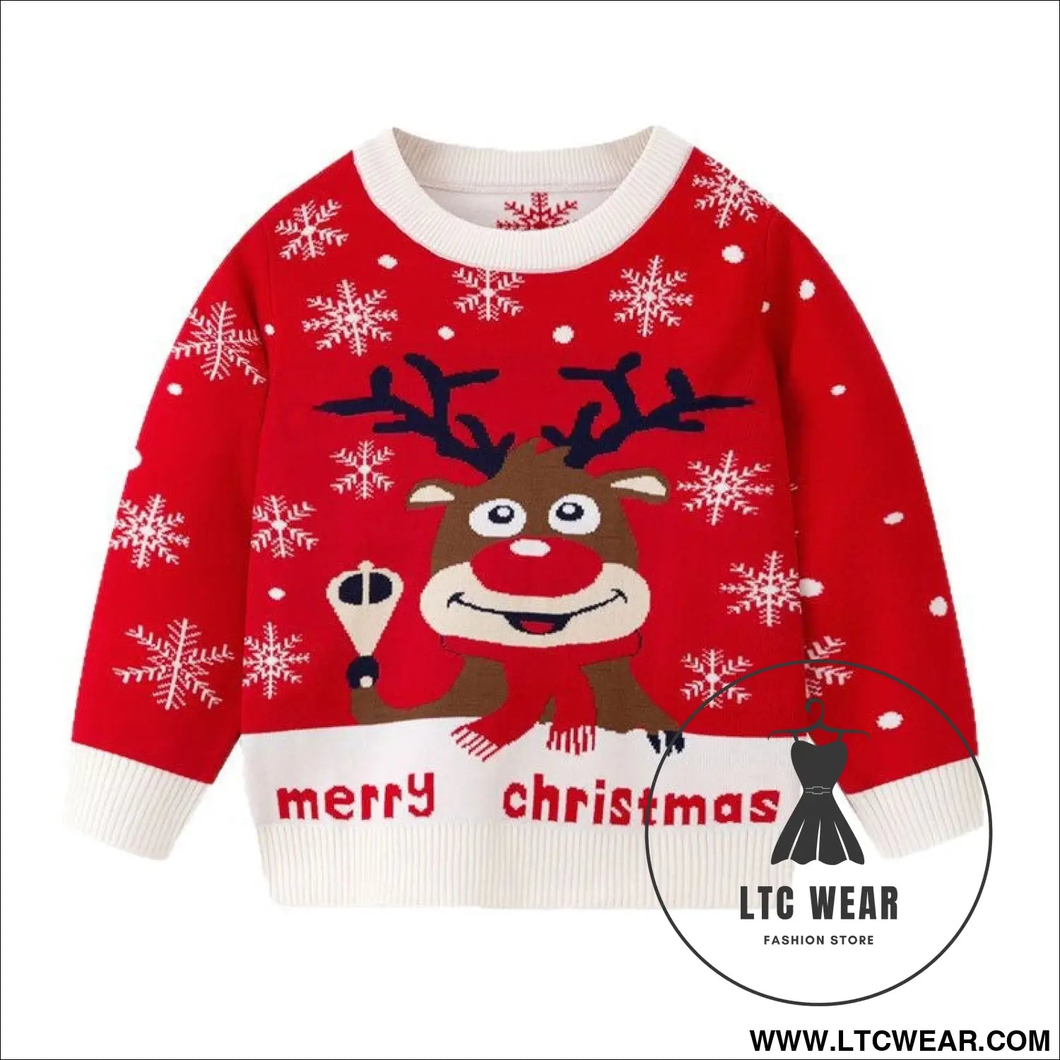 Little deer christmas sweater baby undercover knitted sweater