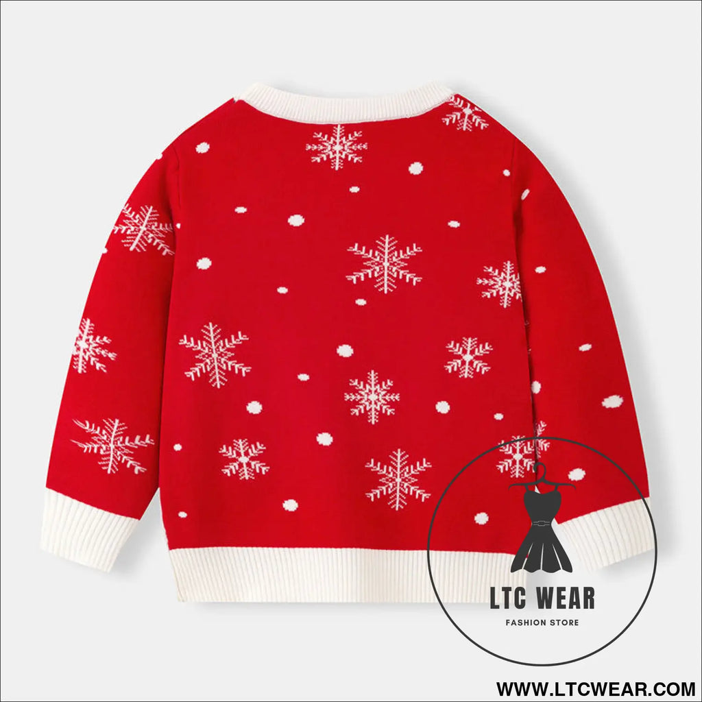 Little deer christmas sweater baby undercover knitted sweater