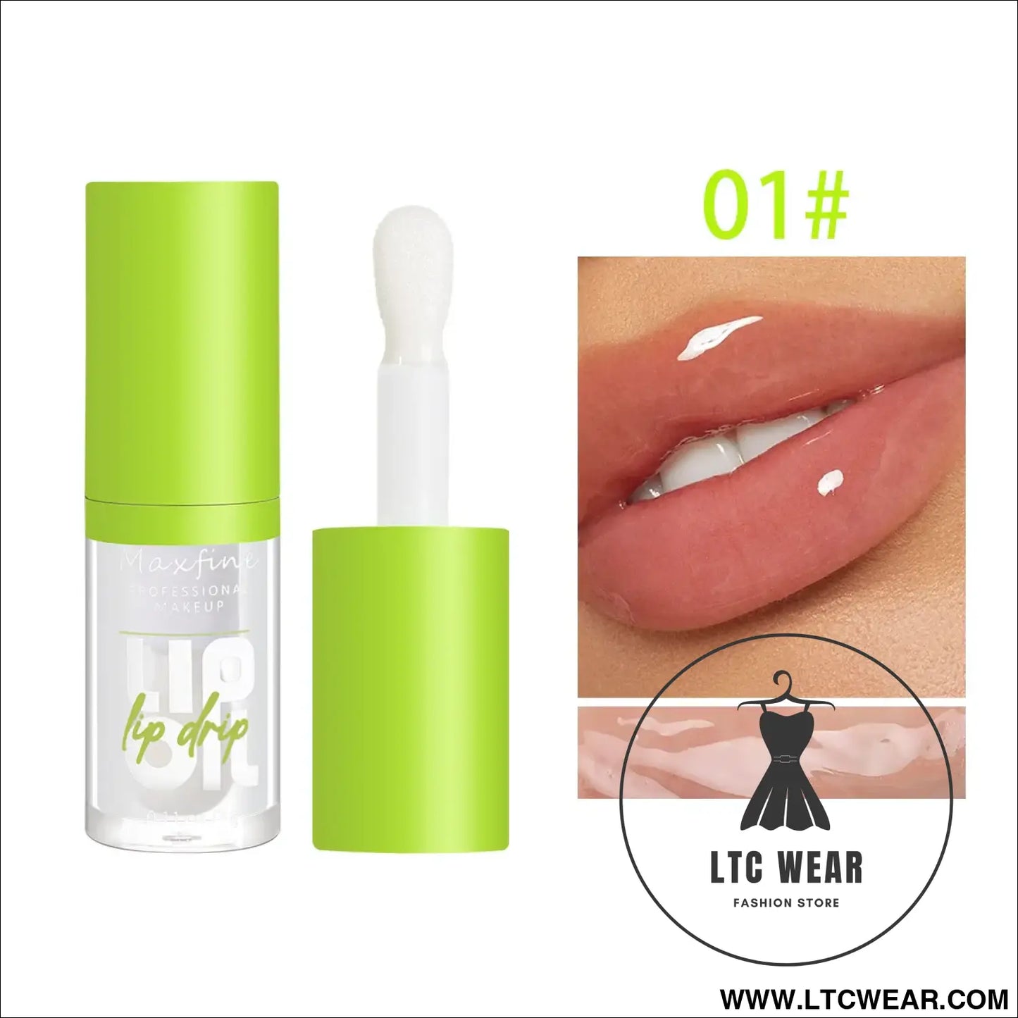Long-Lasting Waterproof Lip Gloss for All-Day Hydration - L.T.C Wear Online Fashion Store