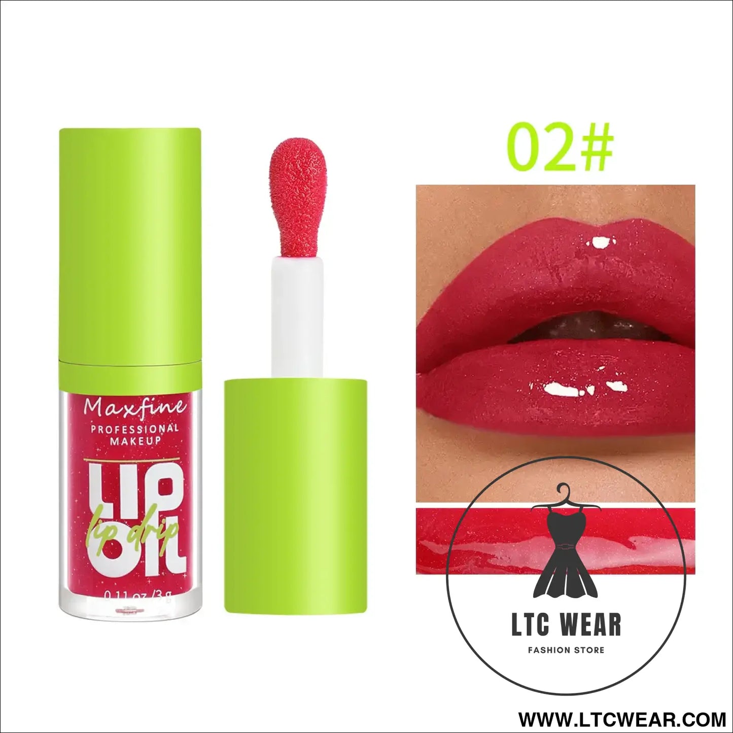 Long-Lasting Waterproof Lip Gloss for All-Day Hydration - L.T.C Wear Online Fashion Store