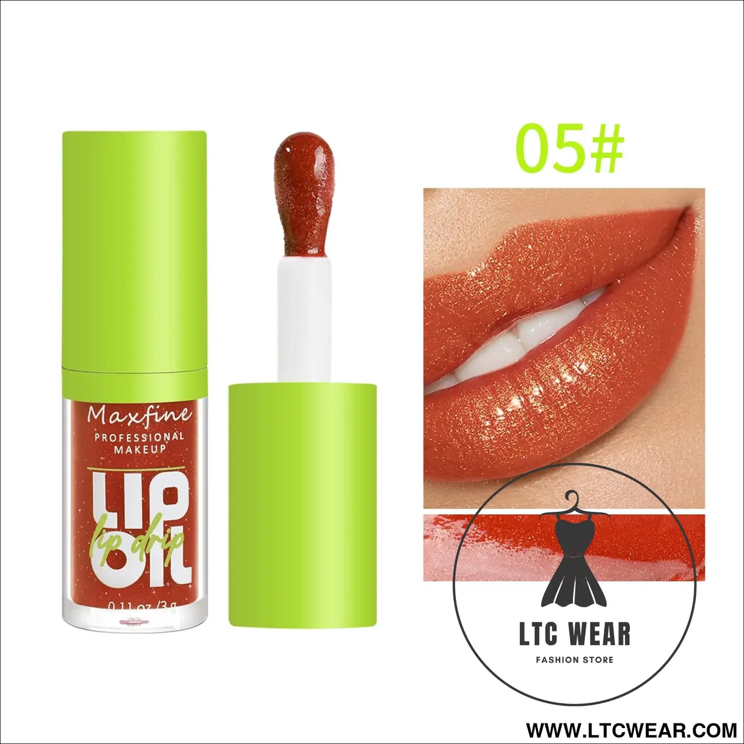 Long-Lasting Waterproof Lip Gloss for All-Day Hydration - L.T.C Wear Online Fashion Store