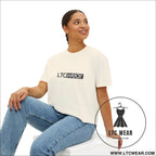 Ltc wear boxy tee - cropped women’s t-shirt - t-shirt