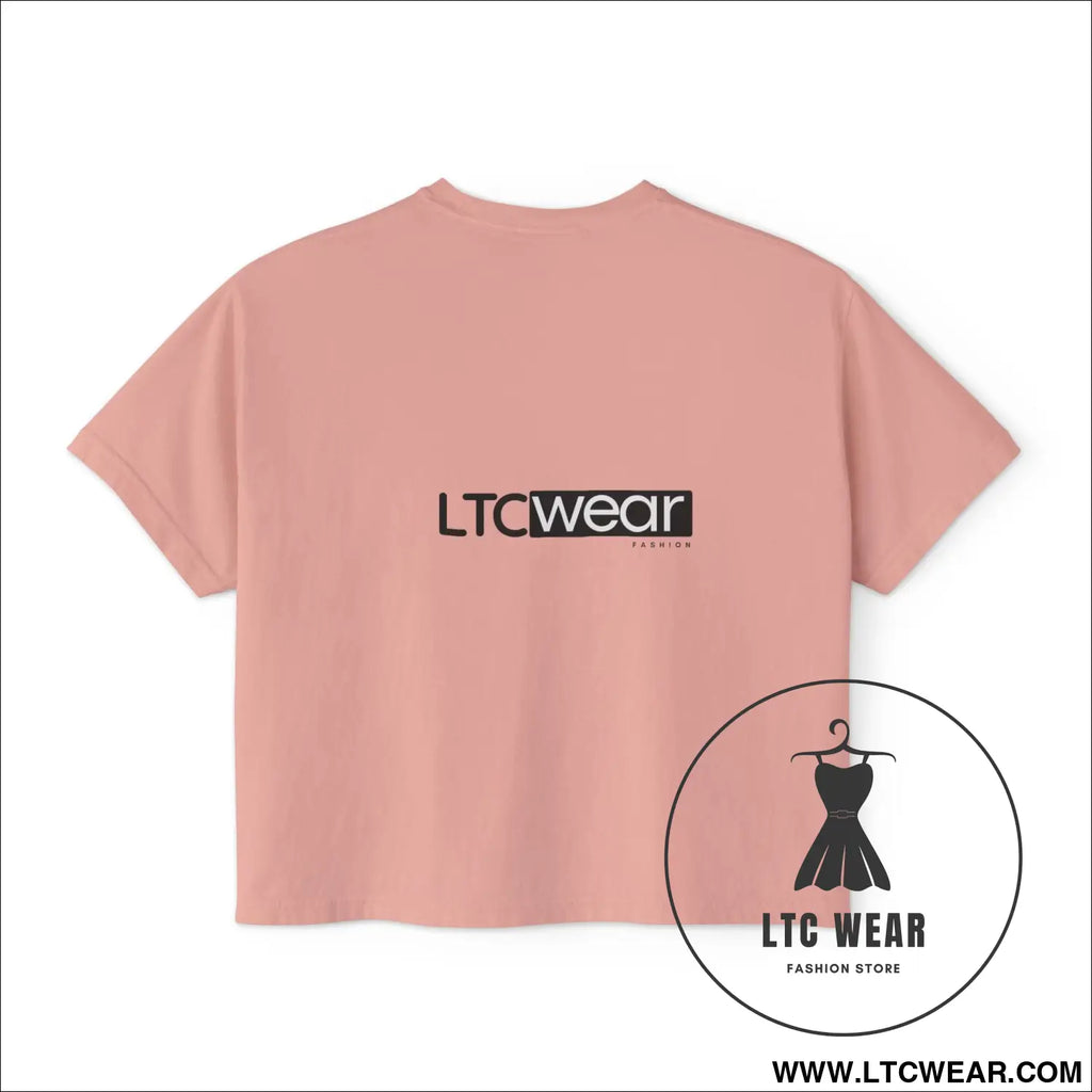 Ltc wear boxy tee - cropped women’s t-shirt - t-shirt